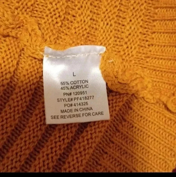💙🌹mustard color sweater - Picture 7 of 13